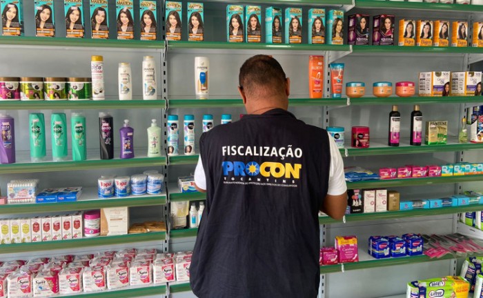Procon Tocantins apreende mais de 1,2 mil produtos durante fiscalização em drogarias e farmácias