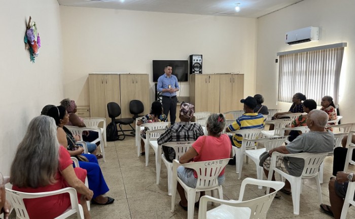 Segurança Pública leva informação sobre violação de direitos da pessoa idosa para a região sul de Palmas