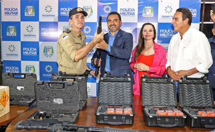 Governador Wanderlei Barbosa entrega veículos e equipamentos à Polícia Militar, Adapec e Cidadania e Justiça com investimentos de mais de R$ 35 milhões 