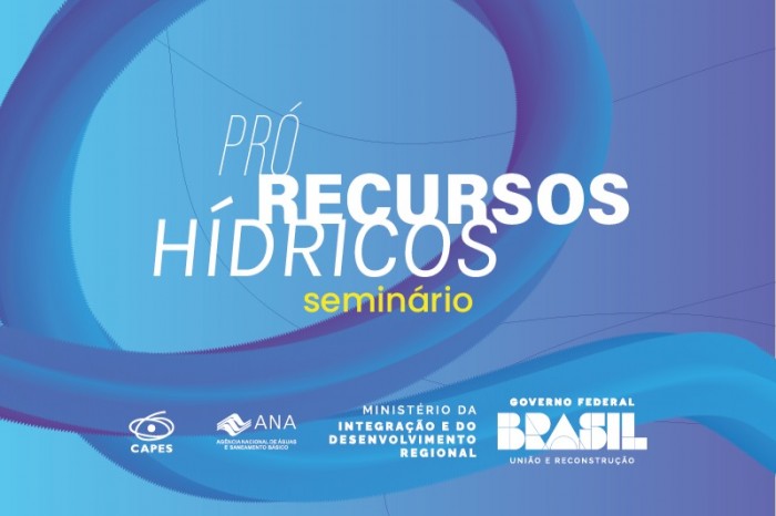 Seminário Final do Programa Pró-Recursos Hídricos recebe inscrições até esta sexta-feira (20)