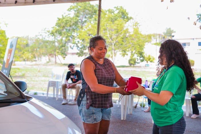 Drive-thru promovido pela FMA coletou eletroeletrônicos e eletrodomésticos pós-consumo na Capital