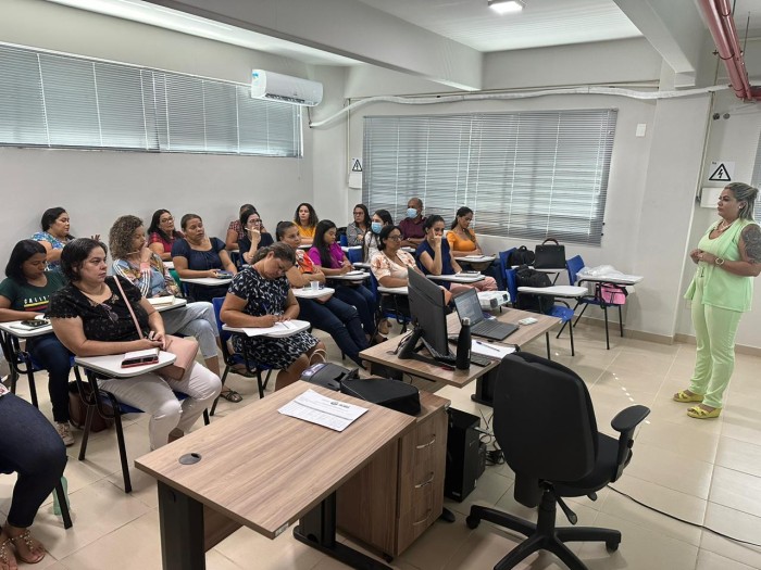 Trabalhadores do SUS realizam curso de ‘Orientação do instrutivo do teste do pezinho’ na Fesp