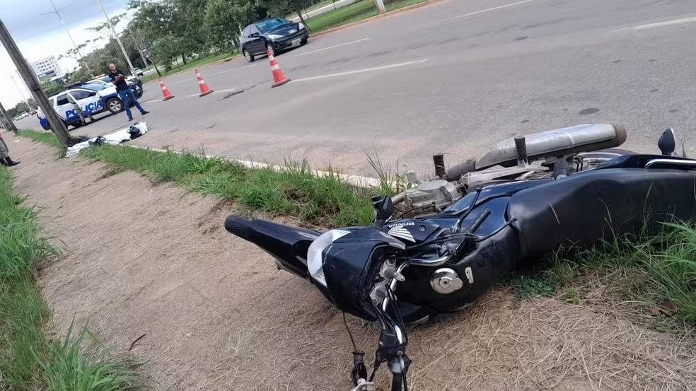 Duas pessoas morrem em acidente de moto em Palmas