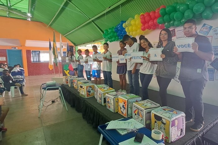 Projeto na Escola Municipal Tom Jobim promove cultura da paz entre alunos e comunidade escolar