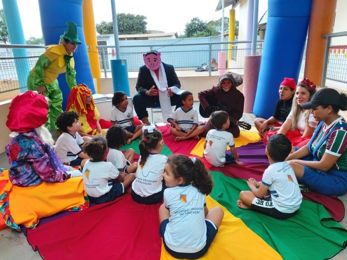 Crianças encantam comunidade escolar com apresentações do Circuito Cultural Infantil de Palmas