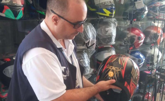 Agência de Metrologia encerra fiscalização de capacetes com resultados positivos