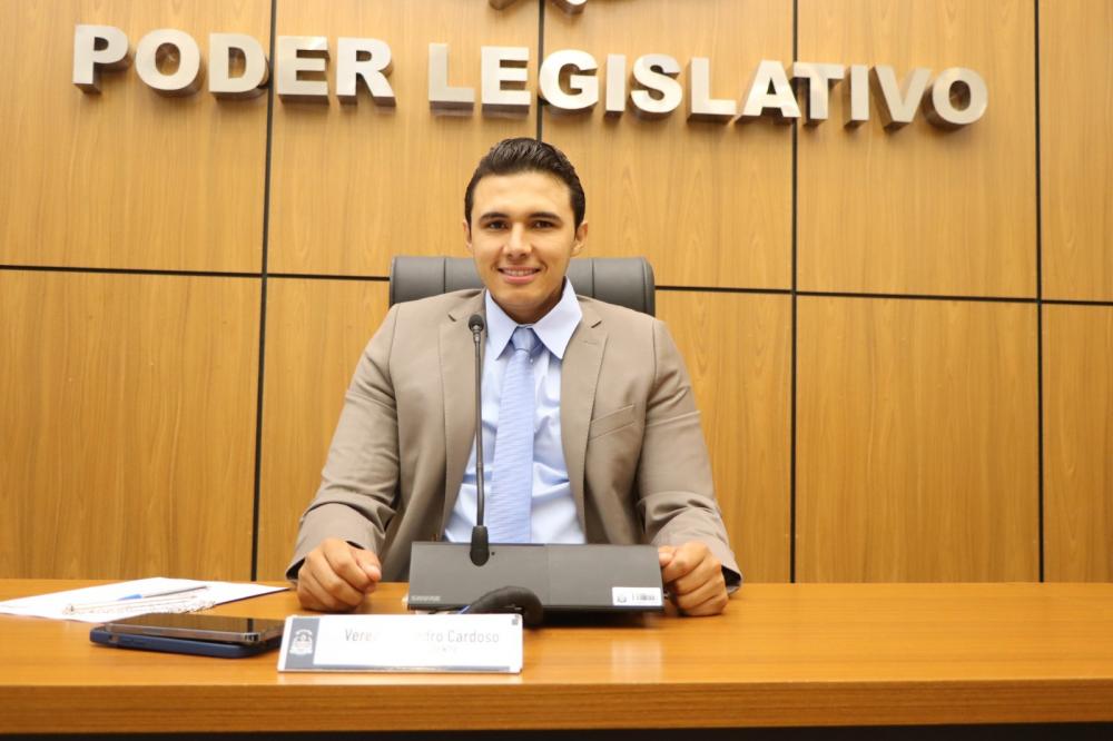 Vereador Pedro Cardoso (UB) apresenta números expressivos de requerimentos e projetos para impulsionar o progresso de Palmas