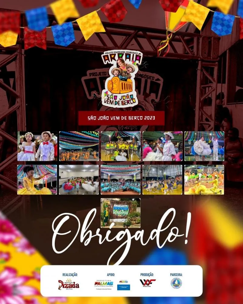 Arraía São João vem de Berço