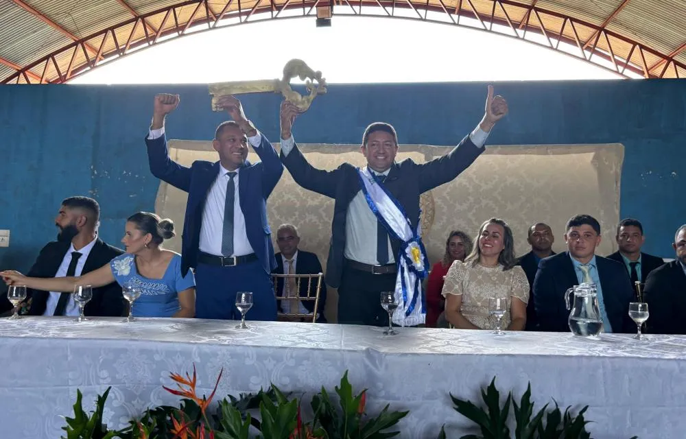 Kedson Alves e Rodrigo Jr são empossados como prefeito e vice-prefeito de Ponte Alta do Tocantins em cerimônia emocionante
