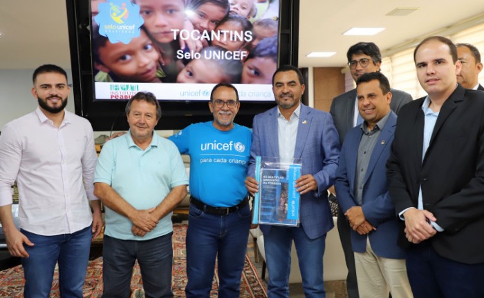 Governador Wanderlei Barbosa e secretariado discutem com a Unicef políticas públicas para a infância no Tocantins