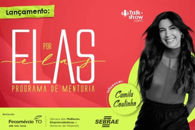 Sebrae e Fecomércio realizam talk show com Camila Coutinho