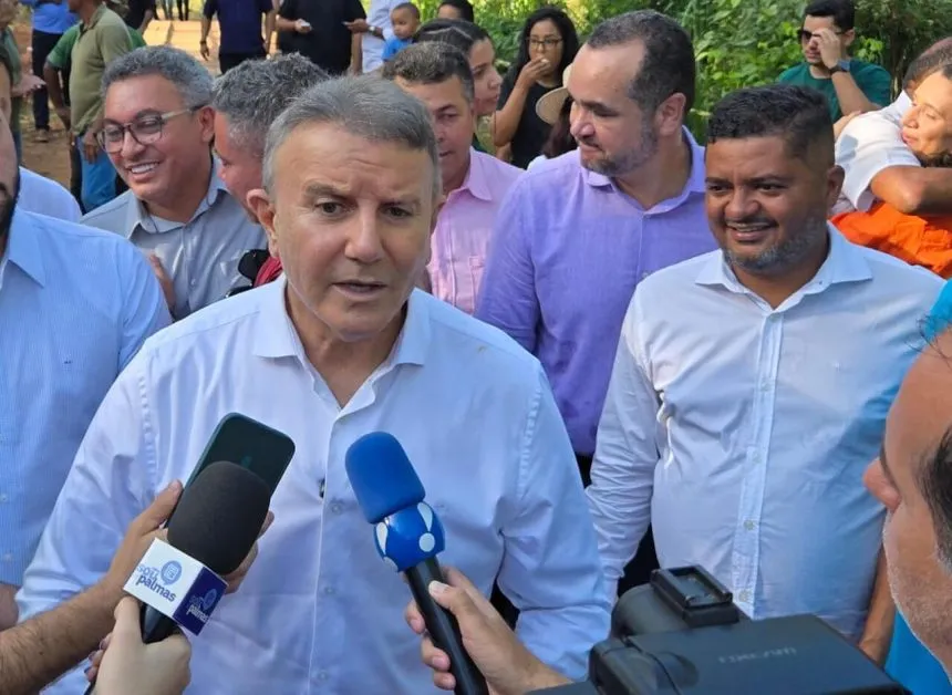 Vereador Balaio participa da assinatura da ordem de serviço para construção da Ponte dos Cruz, no Distrito de Taquaruçu