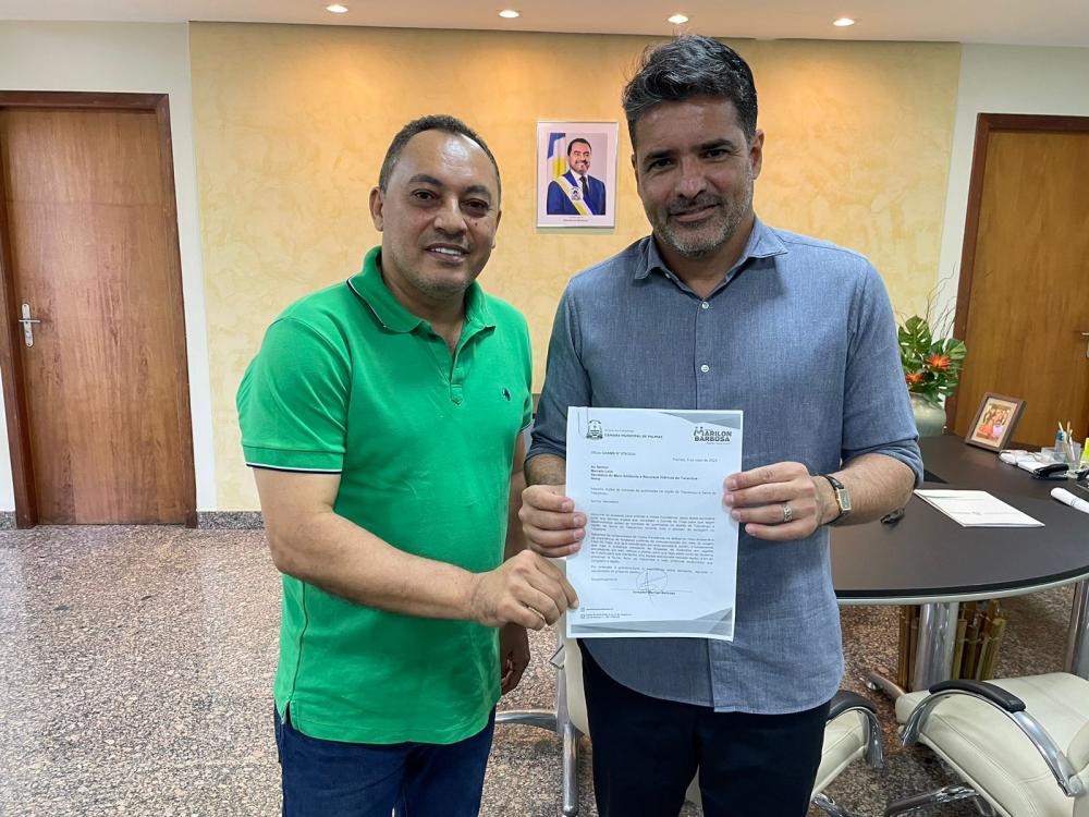 Marilon Barbosa solicita apoio da Secretaria Estadual de Meio Ambiente para combate às queimadas na região de Taquaruçu