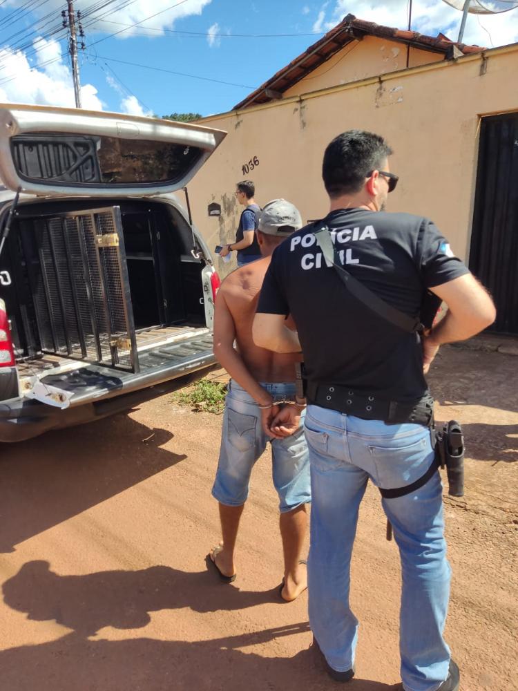 Foragido da Justiça do Ceará por homicídio é preso pela Polícia Civil em Guaraí