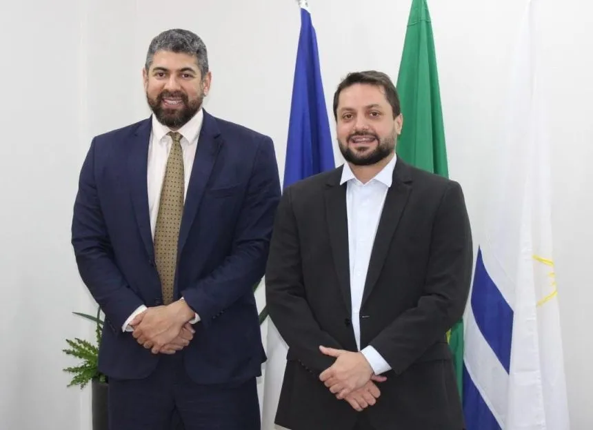 Vereador Dr. Vinícius Pires realiza visita institucional ao Secretário de Estado da Segurança Pública do Tocantins