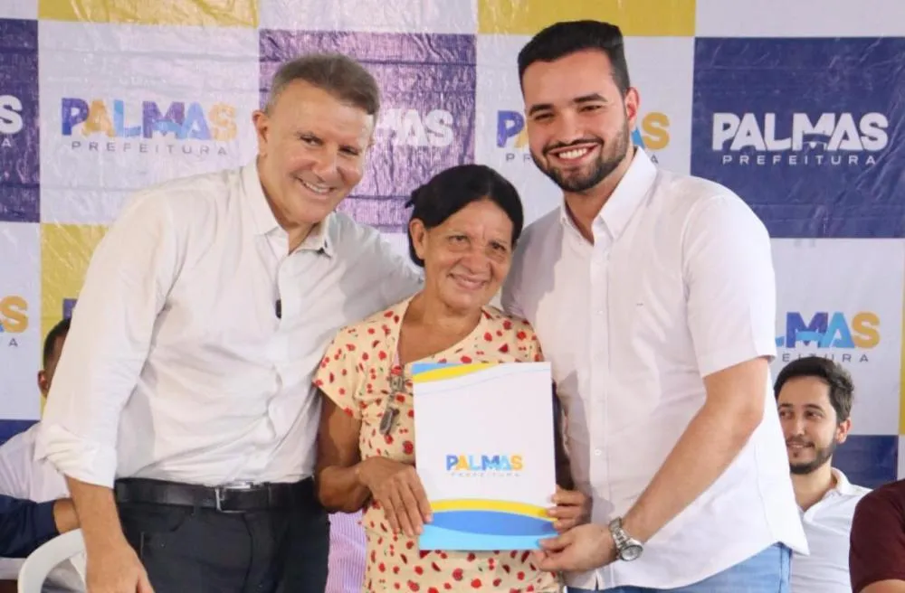 Marcos Junior reforça parceria institucional na regularização fundiária ao lado do prefeito de Palmas