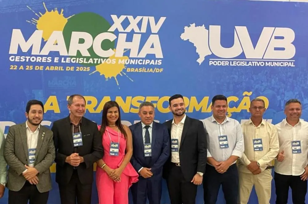 Vereador Marcos Júnior mostra força jovem de Palmas na maior marcha legislativa do país