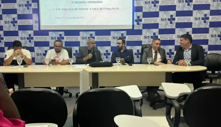 Léo da Saúde participa de reunião do Conselho Municipal de Saúde de Palmas e defende ampliação da atenção primária