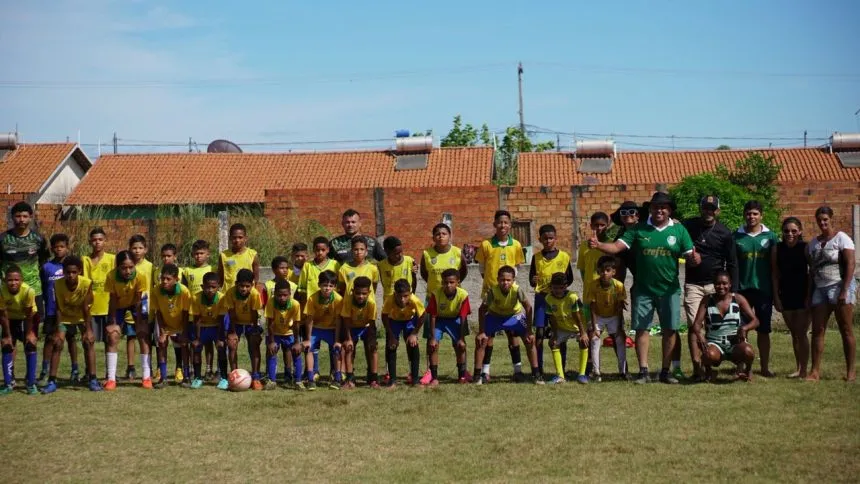 Vereador Dian Carlos apoia Torneio Amigos de Rafael e destaca importância do esporte para a comunidade, em Palmas