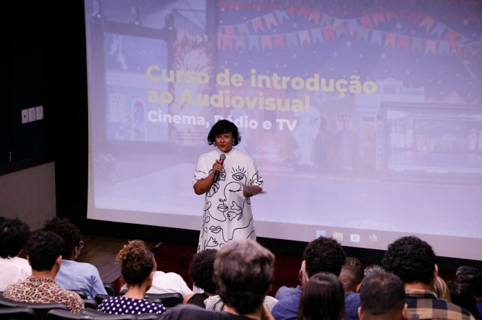 FCP realiza aula especial de abertura do curso de Introdução ao Audiovisual