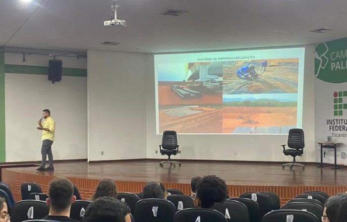 Aterro Sanitário é tema de semana acadêmica de engenharia do IFTO