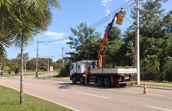 Graciosa, Av. JK, Lago Norte, Santo Amaro e Arne 74 recebem serviços de manutenção da Seisp