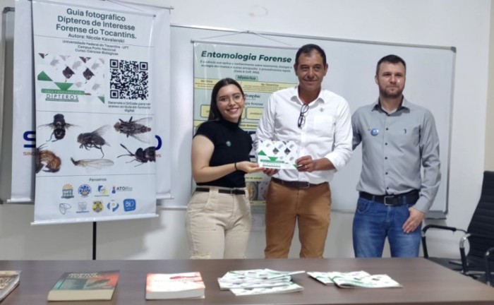 Guia Fotográfico de Dípteros de Interesse Forense do Tocantins é lançado com apoio da Secretaria da Segurança Pública