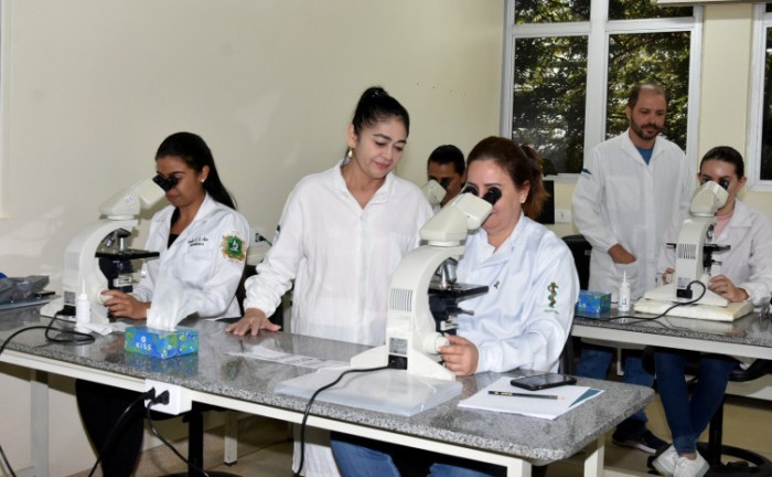 Lacen-TO realiza curso em diagnóstico parasitológico da Leishmaniose Tegumentar Americana