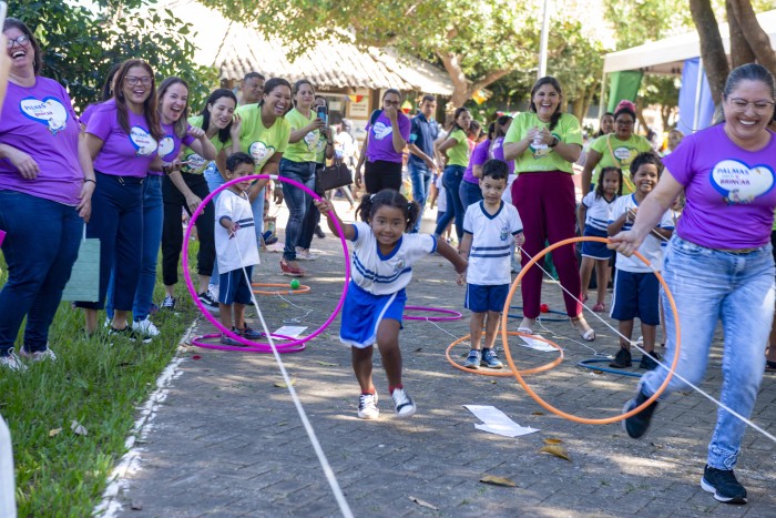 Projeto 'Palmas para o Brincar' mobiliza comunidade de Taquaruçu