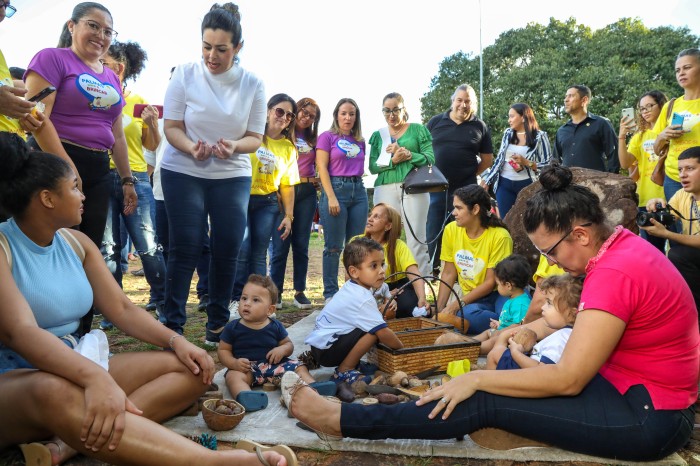 Palmas para o Brincar leva centenas de crianças aos Parques e praças da cidade
