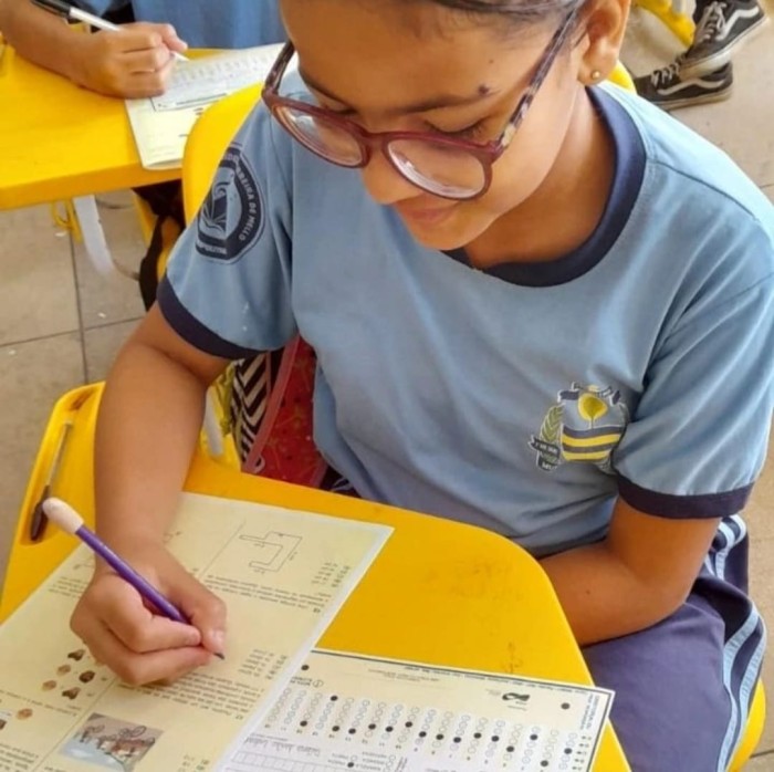 12 mil de alunos da rede de ensino da Capital realizaram a prova da OBMEP 2023