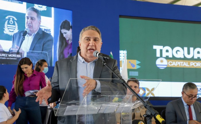 Governador em exercício, Laurez Moreira, prestigia Taquaruçu durante o 