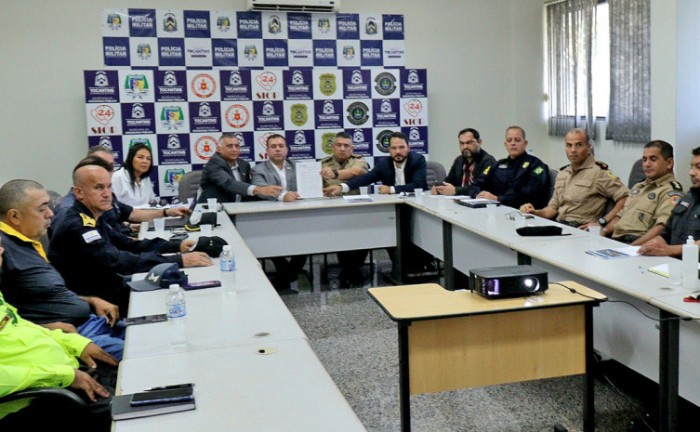 Forças de Segurança do Tocantins lançam plano estratégico em conjunto com Município e União para conter casos de violência em Palmas