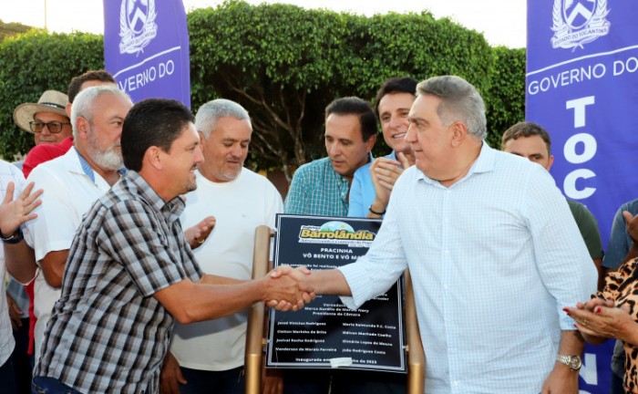 Governo do Tocantins comemora aniversário de Barrolândia com inauguração de obras na cidade