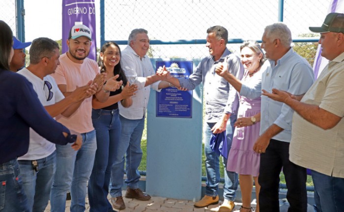 Governador em exercício, Laurez Moreira, inaugura obras com recursos do Governo do Tocantins em Santa Tereza e Aparecida do Rio Negro