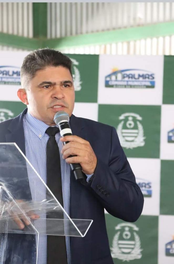 Vereador Major Negreiros destaca realizações e faz pedidos em discurso durante o evento 