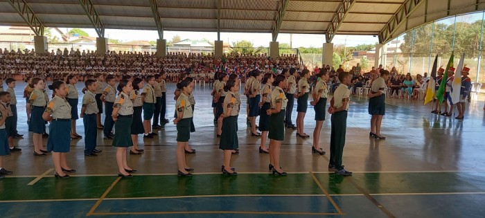 Alunos da ETI Caroline Campelo recebem certificados do curso de formação de fiscais