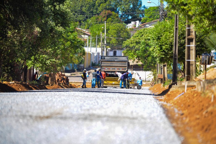 Prefeitura de Palmas inicia pavimentação no Setor Santa Fé