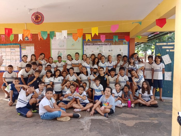 Movimentando a Matemática e Descasque Mais, Desembale Menos envolvem alunos da Escola Paulo Freire