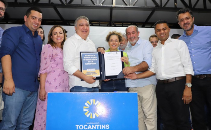 Governador em exercício, Laurez Moreira, autoriza R$ 2 milhões em obras do Programa de Fortalecimento da Economia e Geração de Emprego para Gurupi, Aliança do Tocantins e Dueré