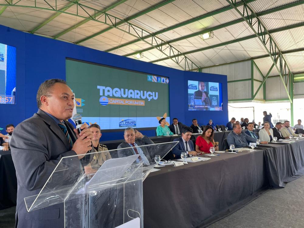Na sessão em Taquaruçu, Marilon Barbosa apresenta dez requerimentos e ressalta importância histórica do Distrito