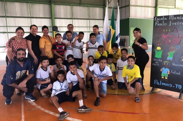 Escola Paulo Freire promove competições dos Jogos Interclasses 2023