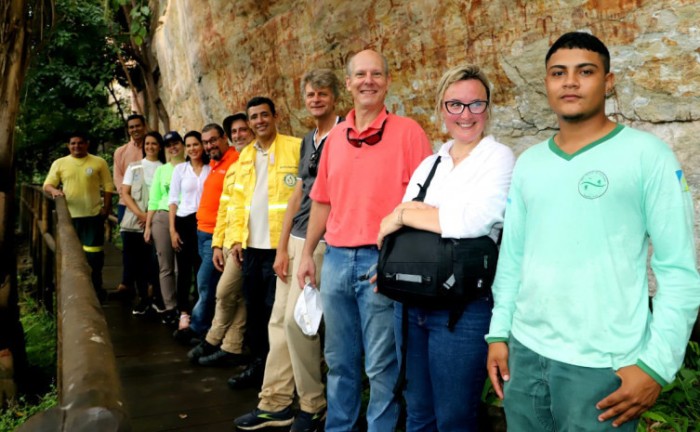 Representantes de investidora europeia visitam Área de Proteção Ambiental Serra do Lajeado