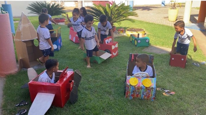 Cmei Sonho Encantado desenvolve projeto ‘Luz, Câmera, Ação: descobrindo o mundo através da imaginação’