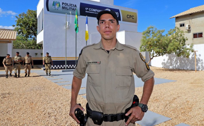 Governador Wanderlei Barbosa inaugura Companhia da Polícia Militar em Luzimangues e aumenta efetivo na região