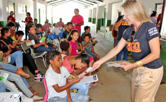 Projeto Foco no Fogo chega às escolas com ações de educação ambiental contra queimadas