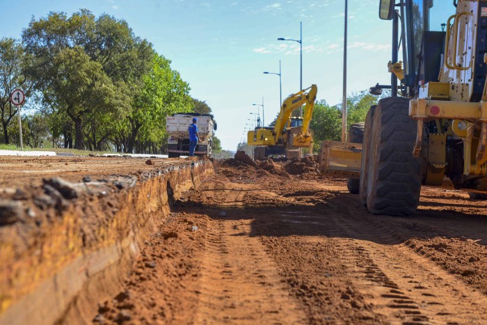 Segmentos da Teotônio Segurado são preparados para retomada de recapeamento