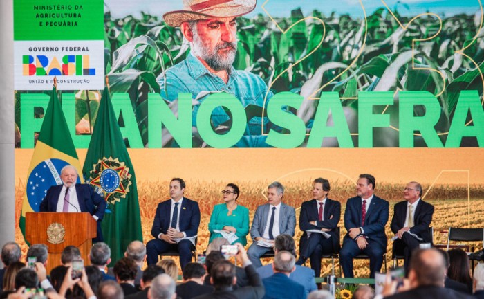 Em Brasília, governador em exercício, Laurez Moreira, participa do lançamento do Plano Safra 2023/2024 