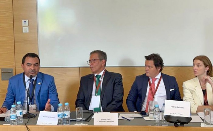 Governador Wanderlei Barbosa discursa em Portugal sobre mercado de carbono