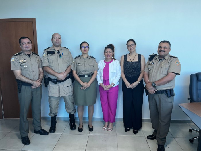 Sedes e Diretoria de Ensino e Programas Sociais da PM (TO) discutem parcerias